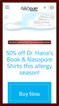 Mobile Screenshot of nasopure.com